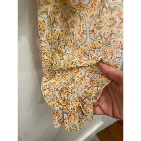 Revolve Show Me Your Mumu Rivington Crop Top in Stevie's Paisley, M - Picture 9 of 10